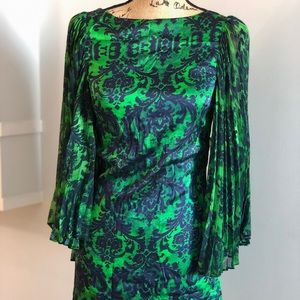 Alice & Olivia Baroque Print Dress